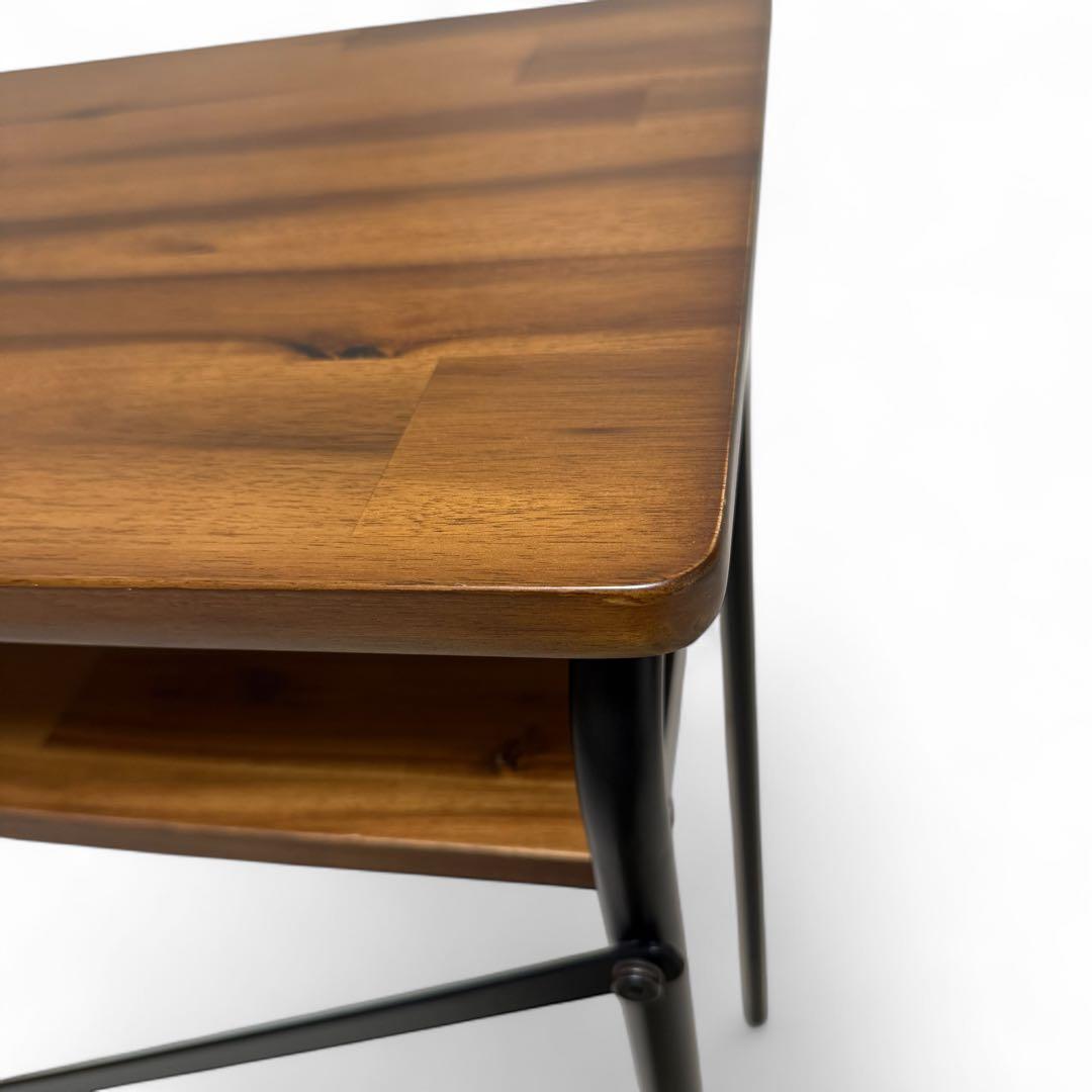 【廃盤】ウニコ　SWELLA カウンターテーブル　アカシア材 アイアン　W110