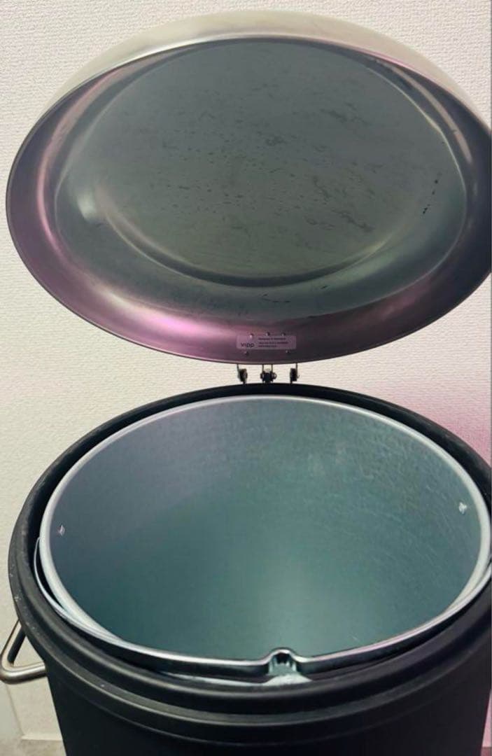 VIPP ヴィップ ペダルビン 30L ゴミ箱 ダストボックス ブラック 高級