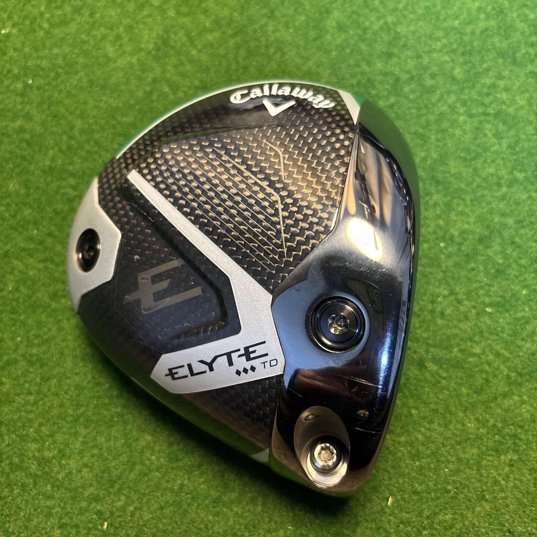 希少 ELYTE エリート トリプルダイヤモンド TD 9度 ドライバーヘッド