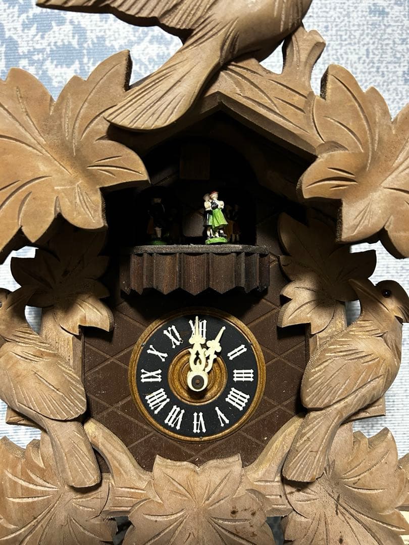 木製ククラック時計 振り子時計◎Kuckucksuhr オルゴール　ドイツ製