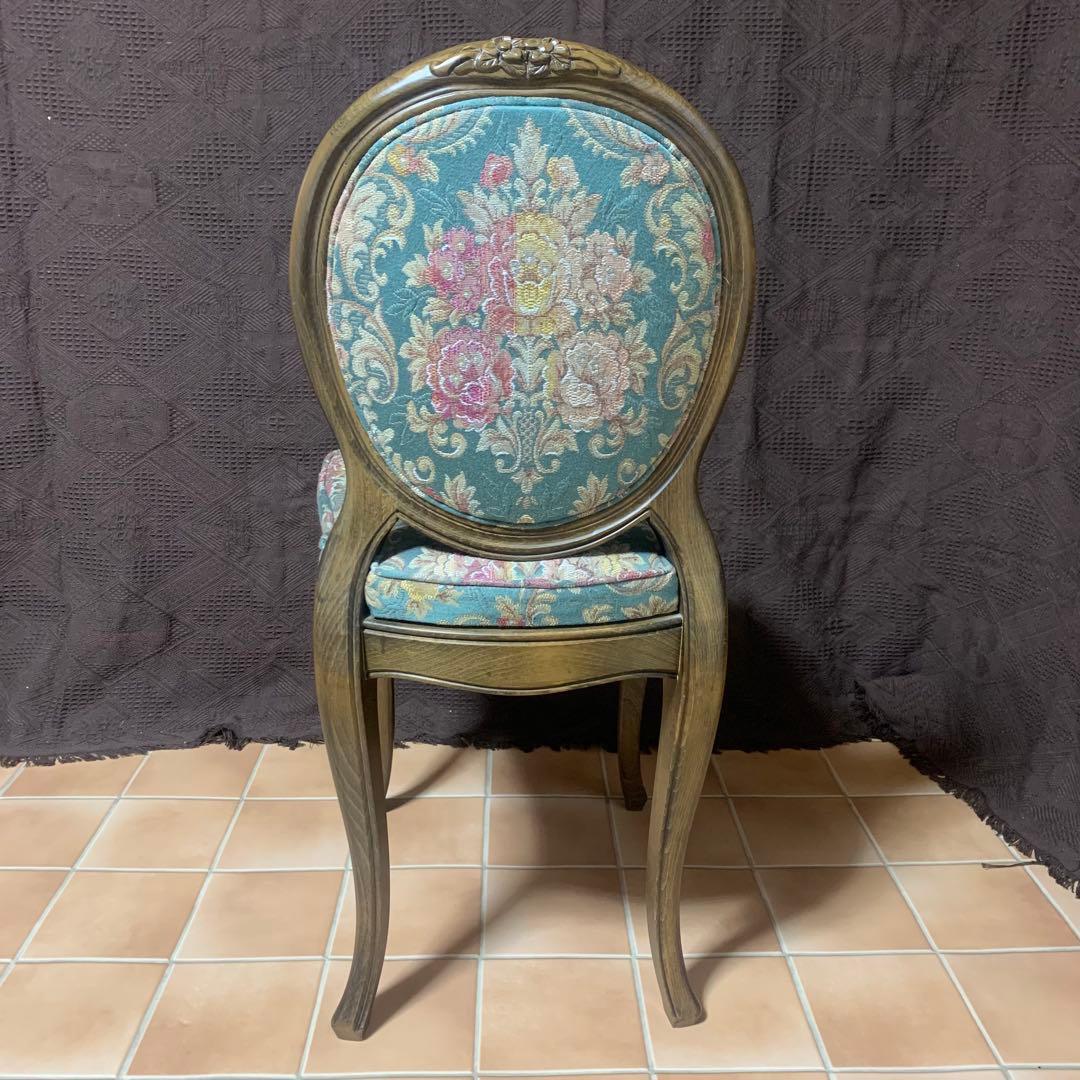 【条件付限定セール中】【極美品】松永工房 チェア 猫脚 ドレッサー椅子 姫系家具