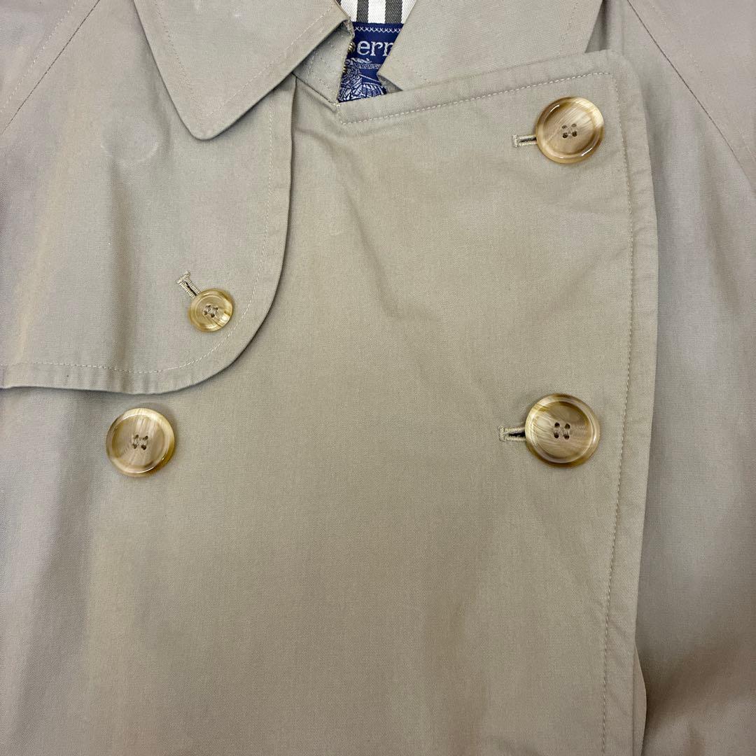 え*う様 80s Burberry London ベージュ トレンチコート