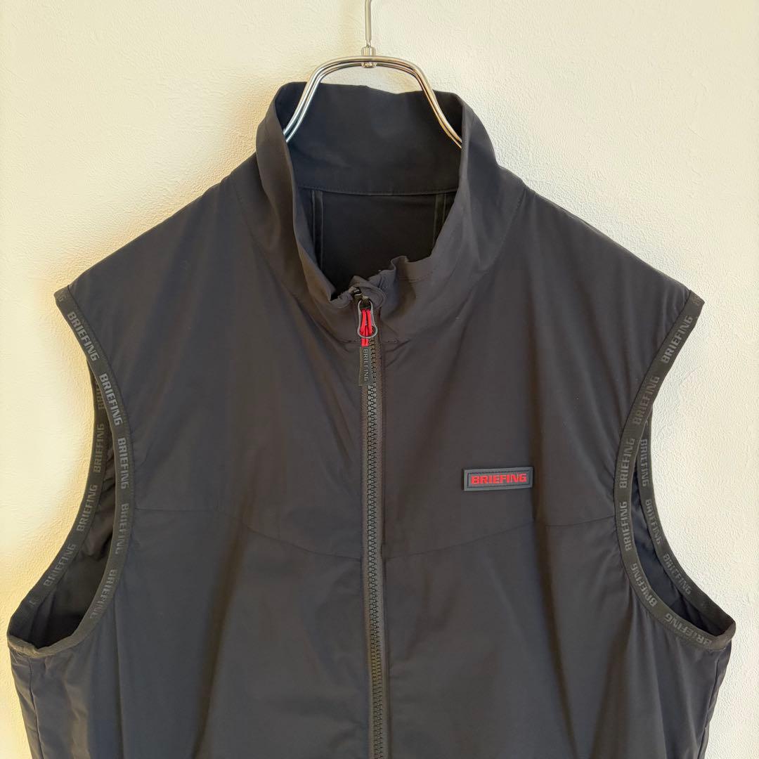 【極美品✨】BRIEFING GOLF MENS WIND VEST 黒　M
