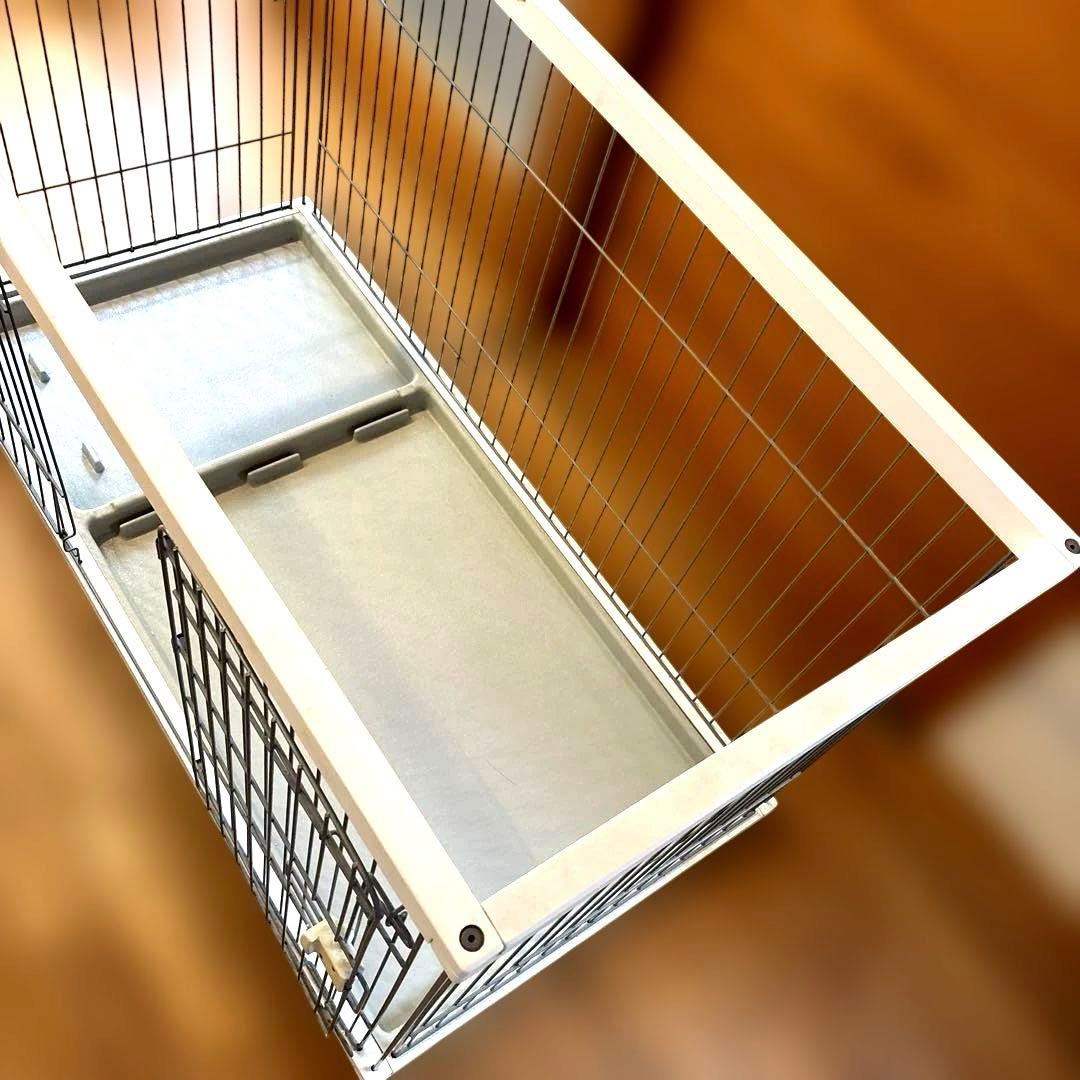 ★ ペティオ★ドッグルームサークル　小型犬用　ケージ　犬用サークル　ホワイト