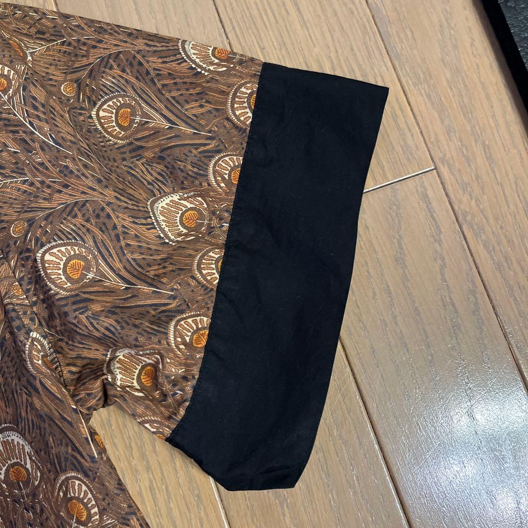 MARGARET HOWELL 羽柄 半袖シャツ