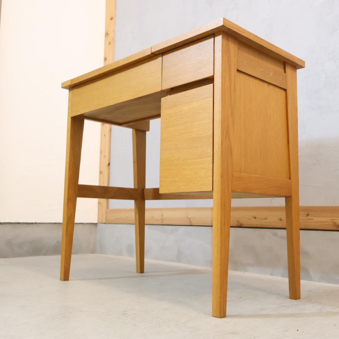 unico ウニコ NOTE ドレッサー オーク材 鏡台 ライティングデスク