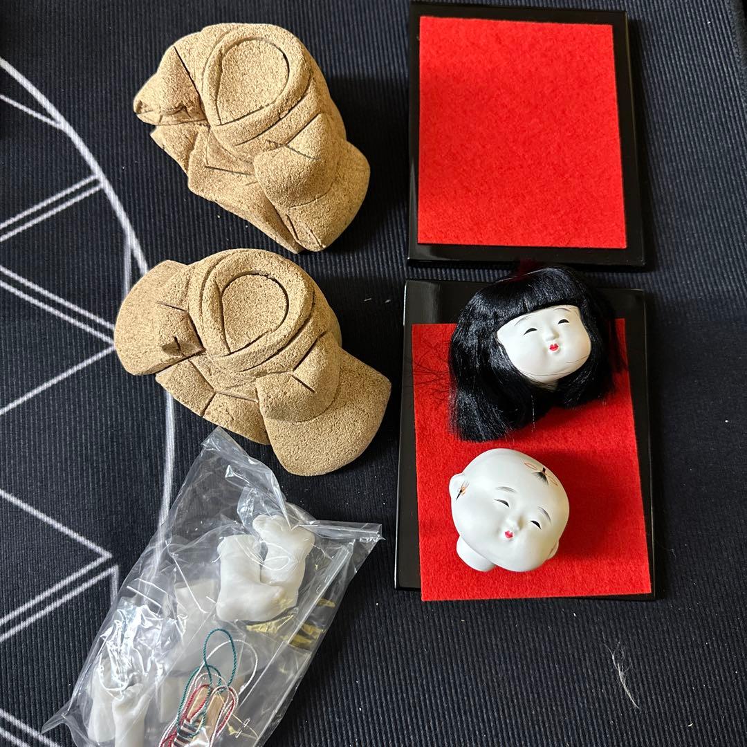 木目込　お雛様　雛人形　大江戸わらべ　台付