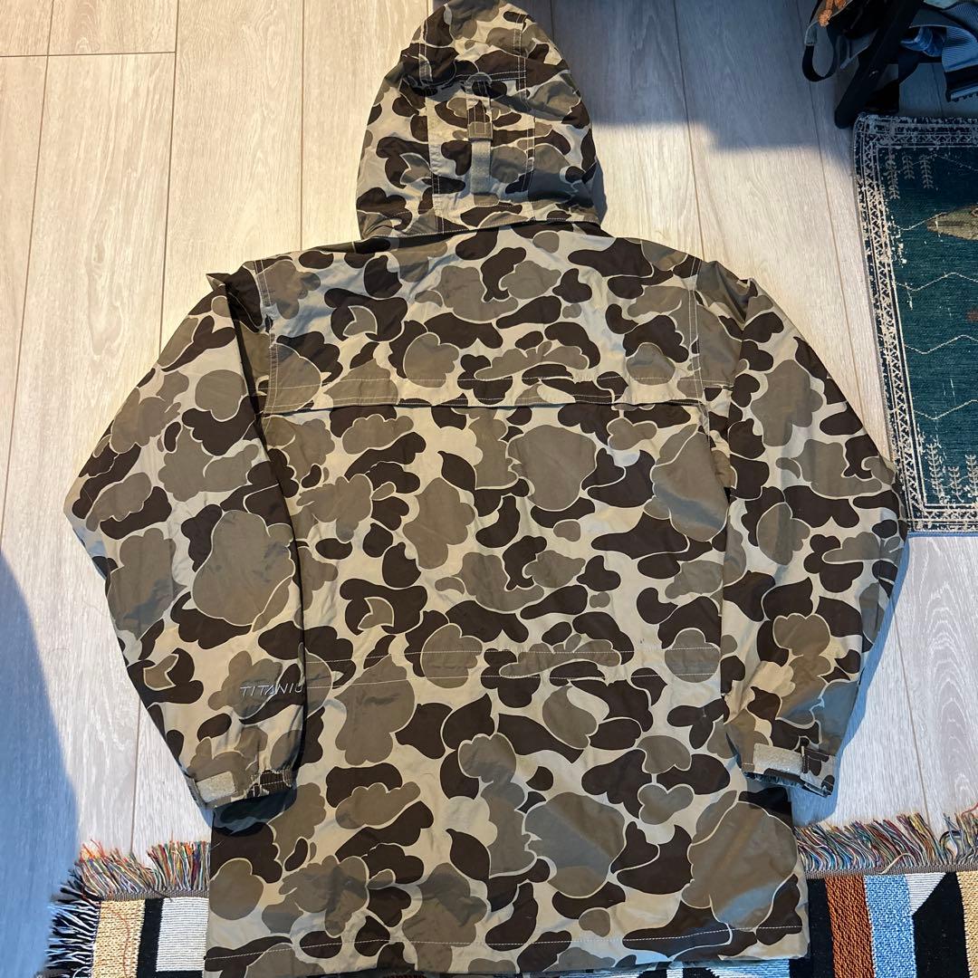 00s コロンビア　チタニウム　ダックハンターカモ　マウンテンパーカー　　迷彩
