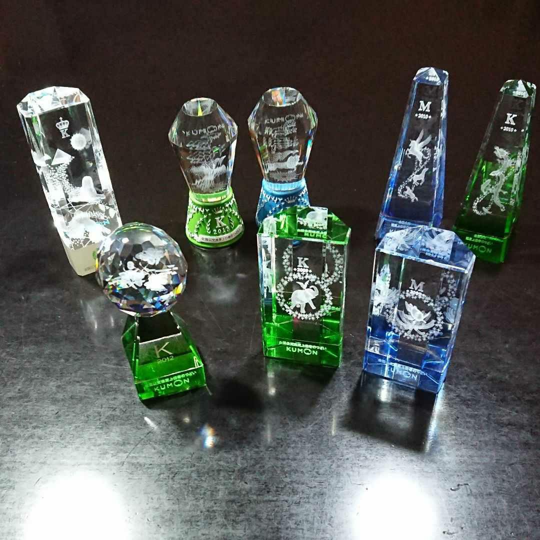 公文 進度上位者のつどい トロフィー 計8個