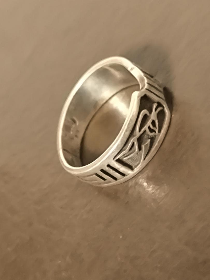 ホピ族 リング インディアンジュエリー スターリングシルバー sterling