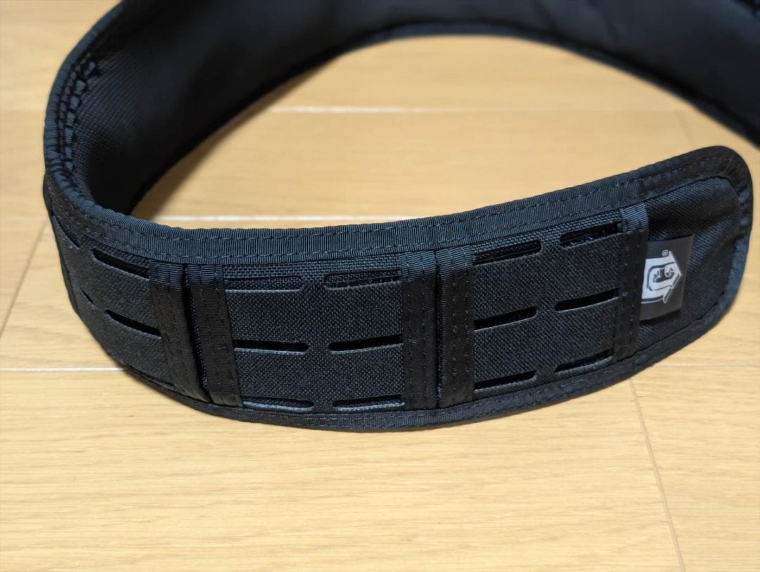 【実物・新品未使用】ハイスピードギア MOLLEベルトパッド US−M ブラック