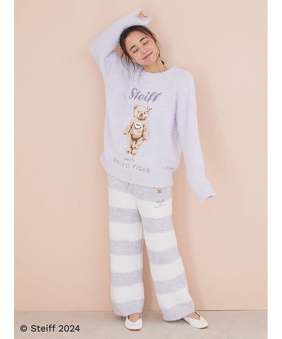 【Steiff】ジェラートJamesジャガードプルオーバー ＆ロングパンツ