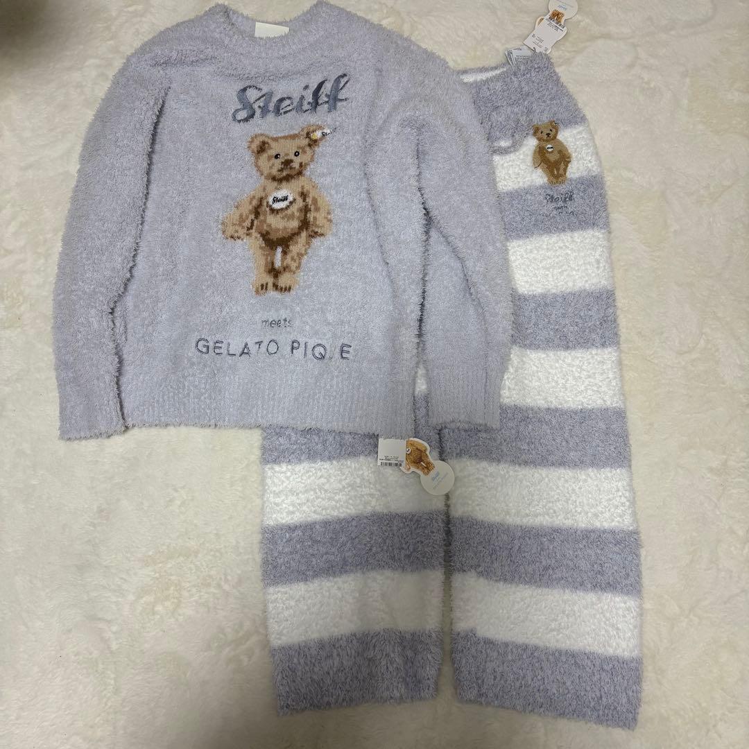 【Steiff】ジェラートJamesジャガードプルオーバー ＆ロングパンツ