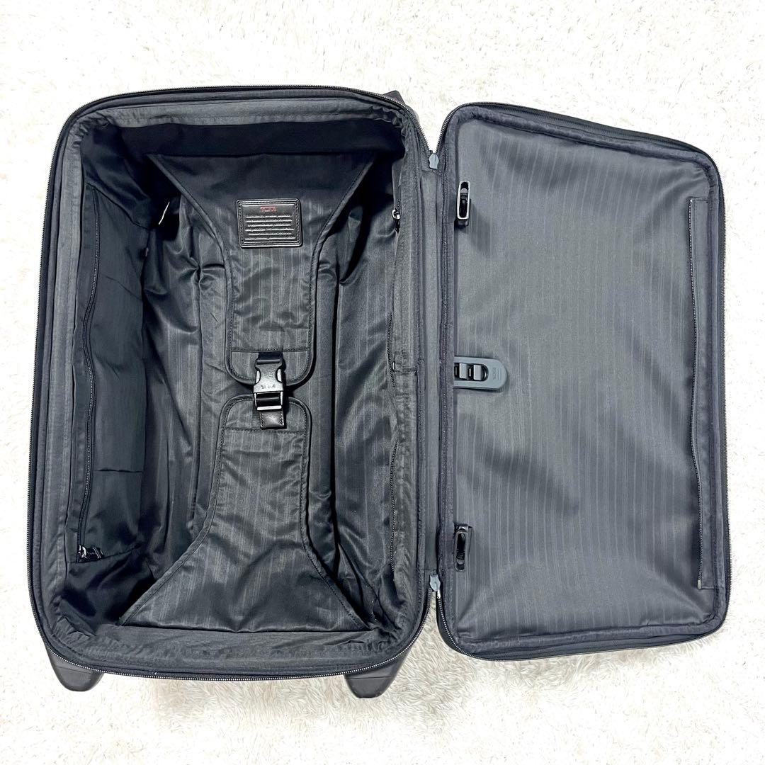 ✨超激レア✨TUMI レザーキャリーケース スーツケース 2輪 機内持ち込み
