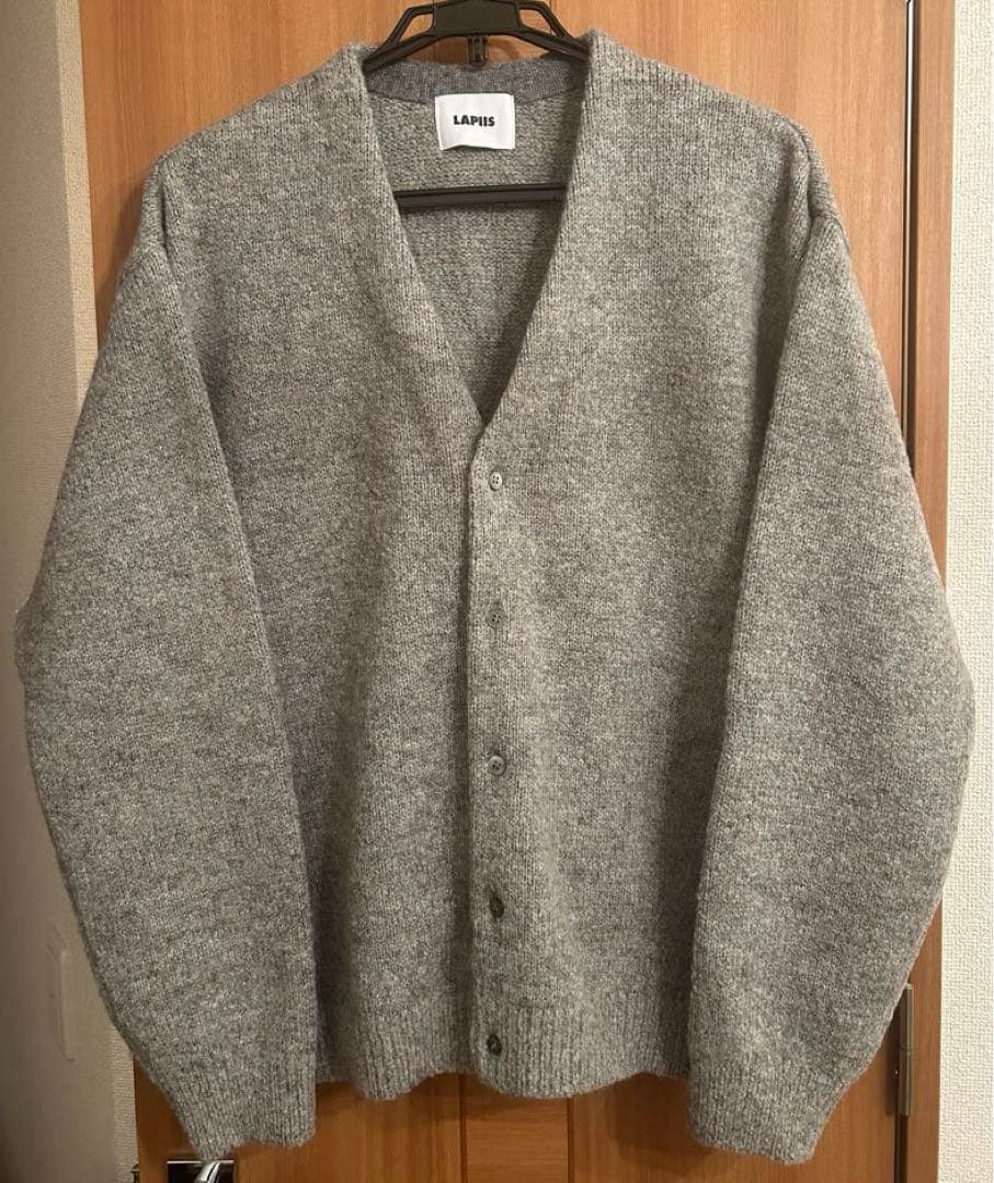 トップス LAPIIS KID MOHAIR GLITTER KNIT CARDIGAN