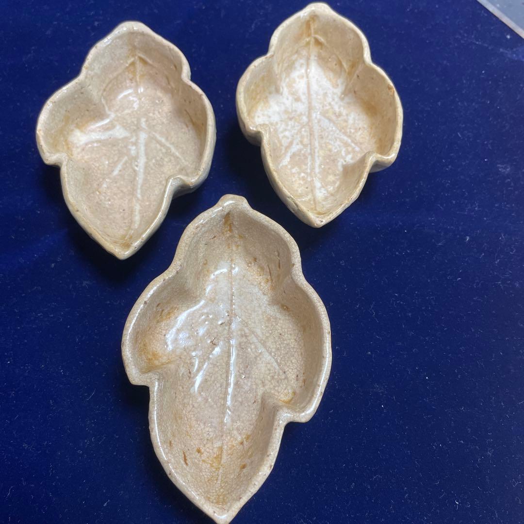 10代人間国宝.三輪休雪の向付三つ