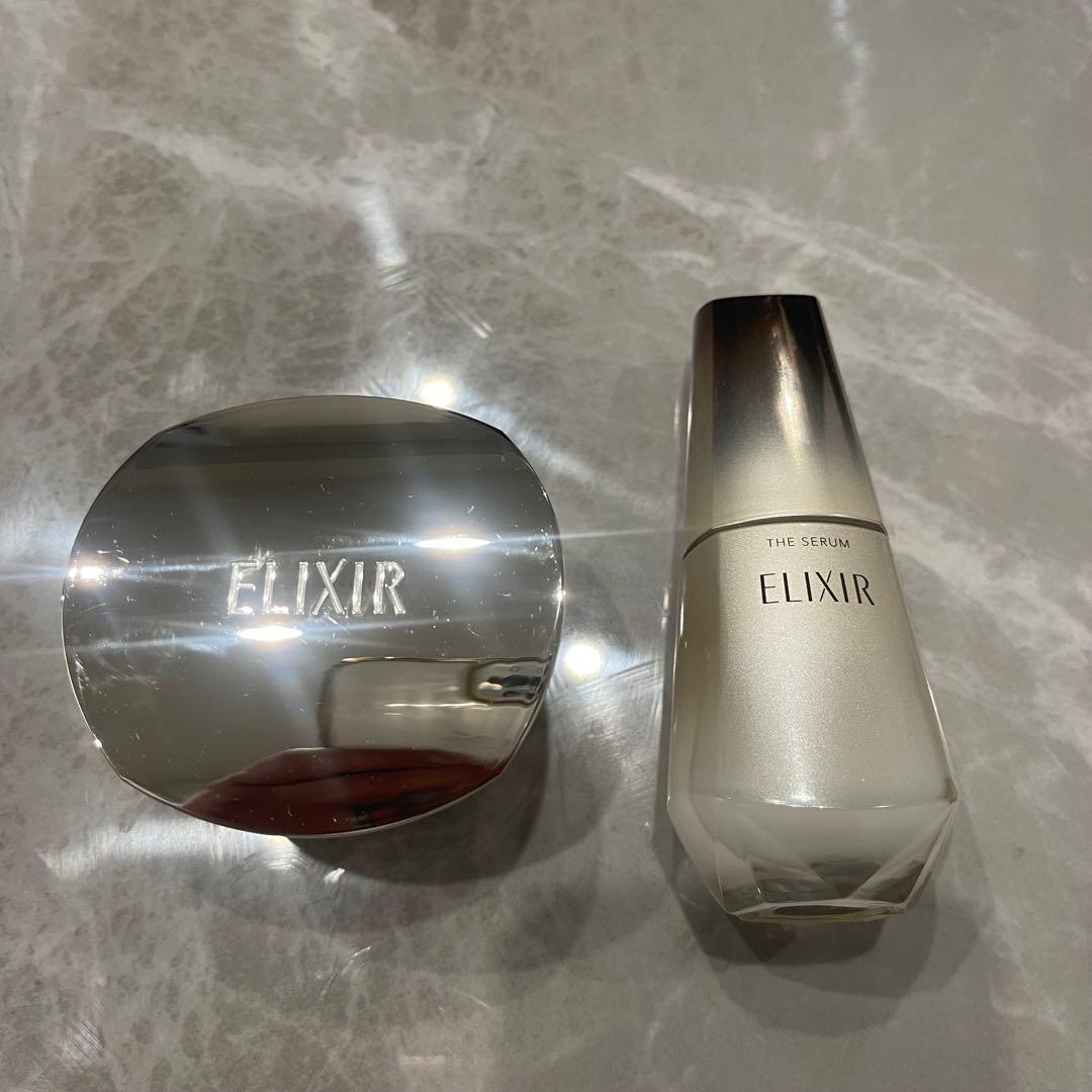 ELIXIR トータルVファーミングクリーム& ザ セラム aa