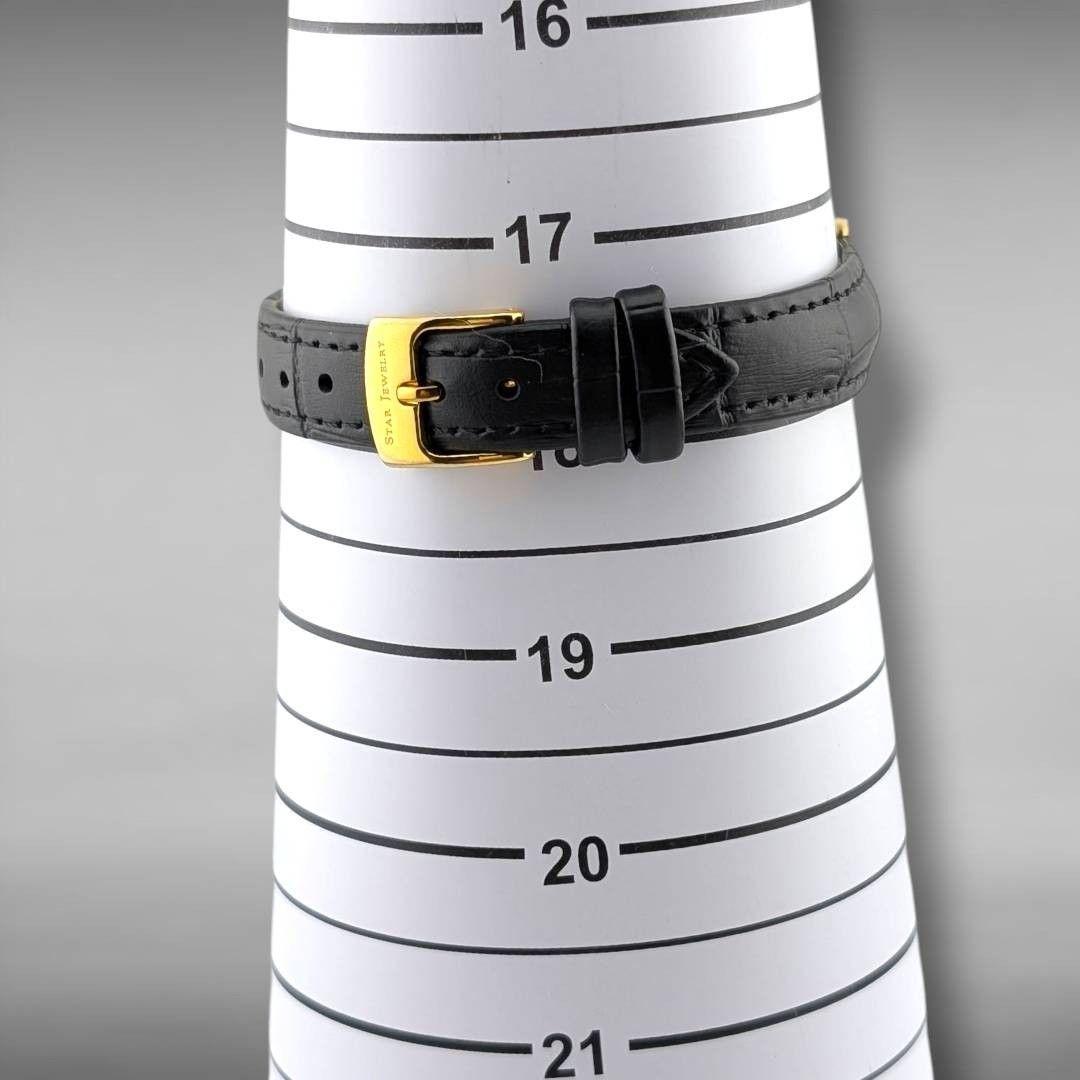 【新品電池/ベルト・稼働】スタージュエリー ムーンショット ダイヤ シェル文字盤