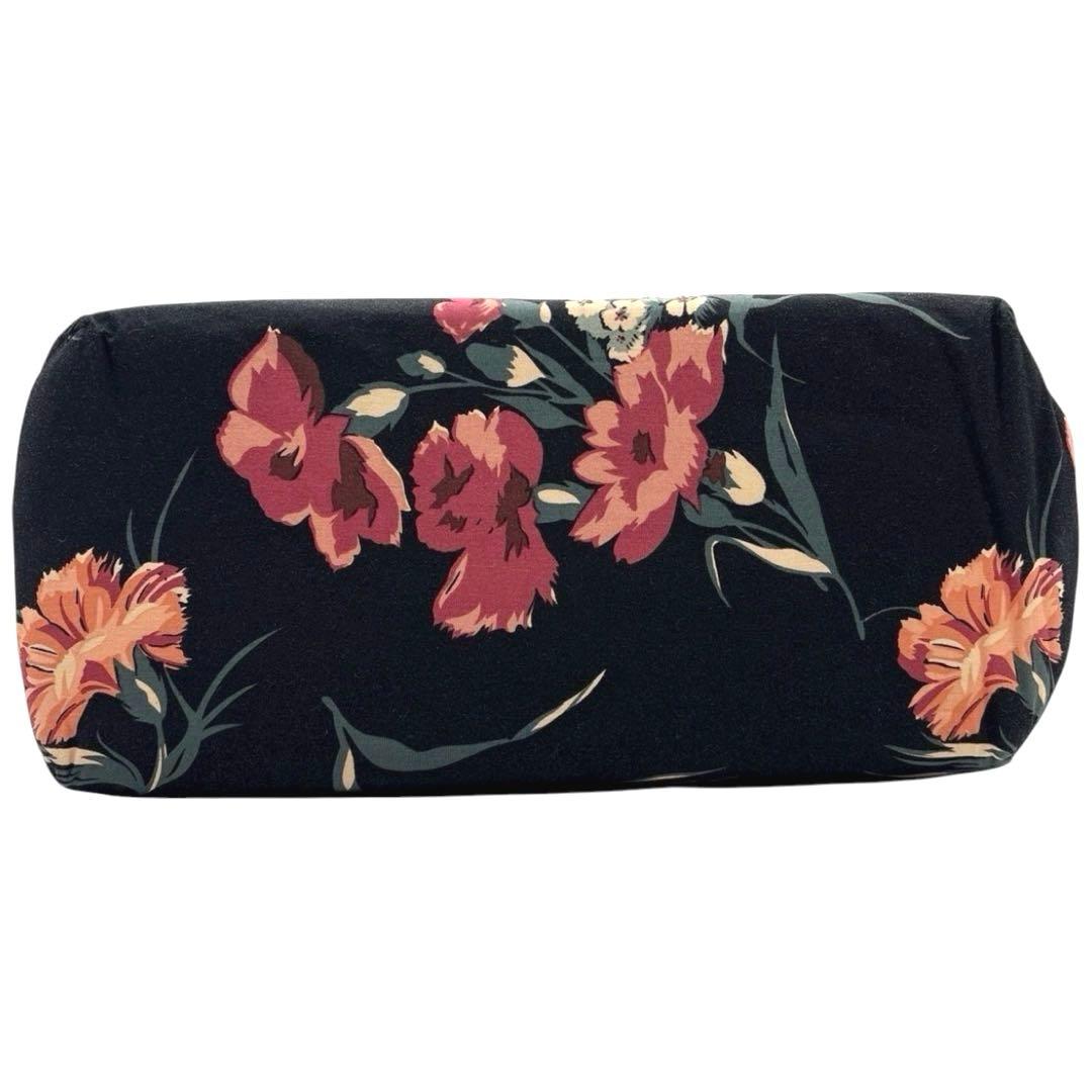 美品◎ラルフローレン 肩かけ可 ボストンバッグ 大型トート ポニー 花柄 男女可