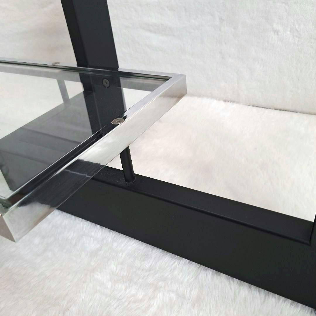 IDC大塚家具 アルテジャパン センターテーブル ローテーブルYGブラックレーム