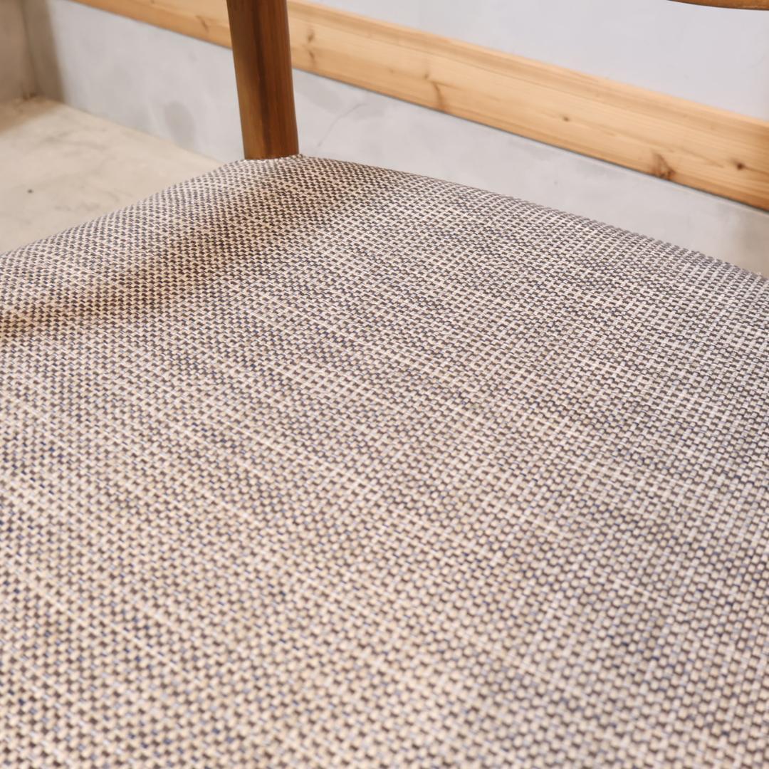 Karimoku CU71 ウォールナット材 ダイニングチェア アームチェア