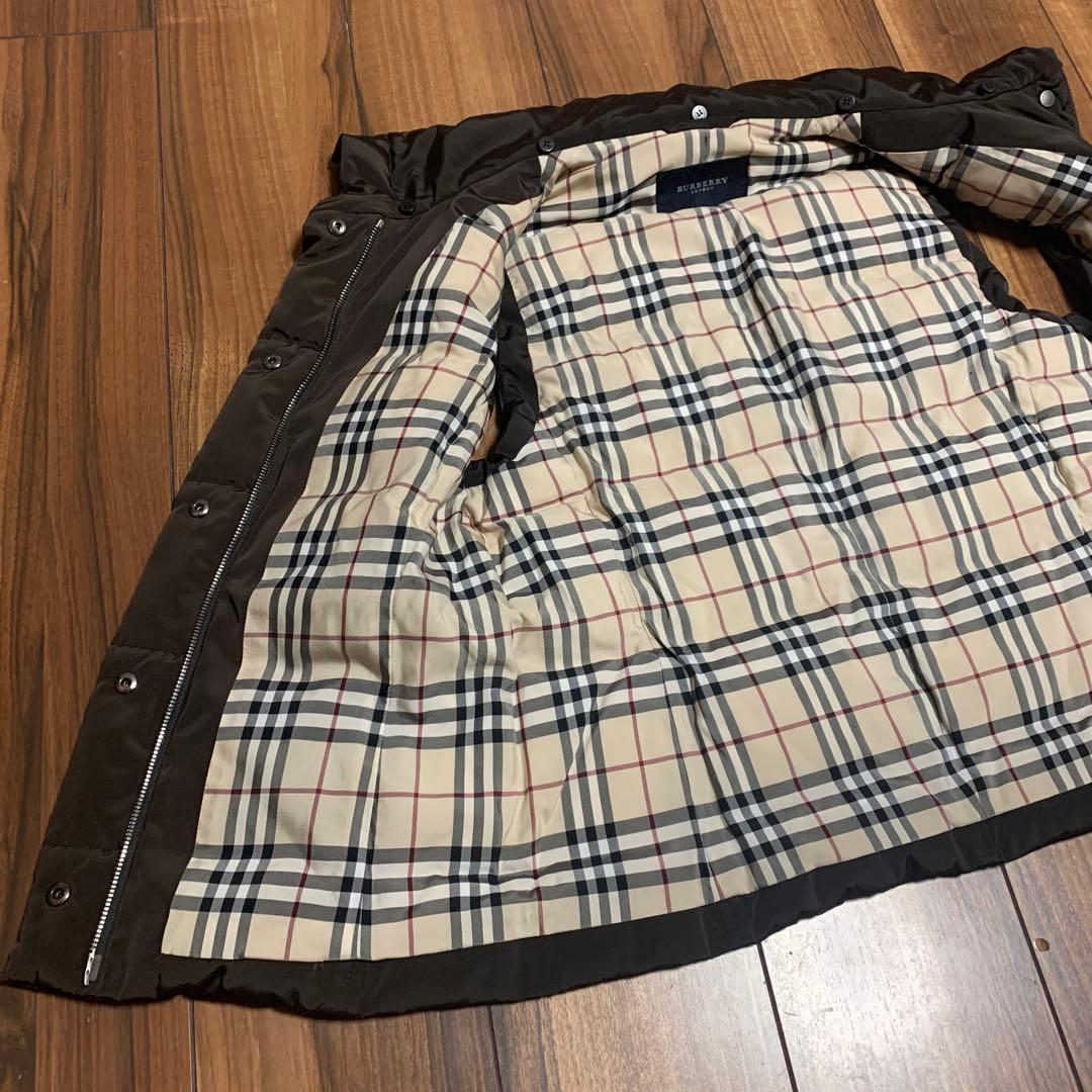 【美品】バーバリーロンドンBURBERRY LONDON ダウン レディース40
