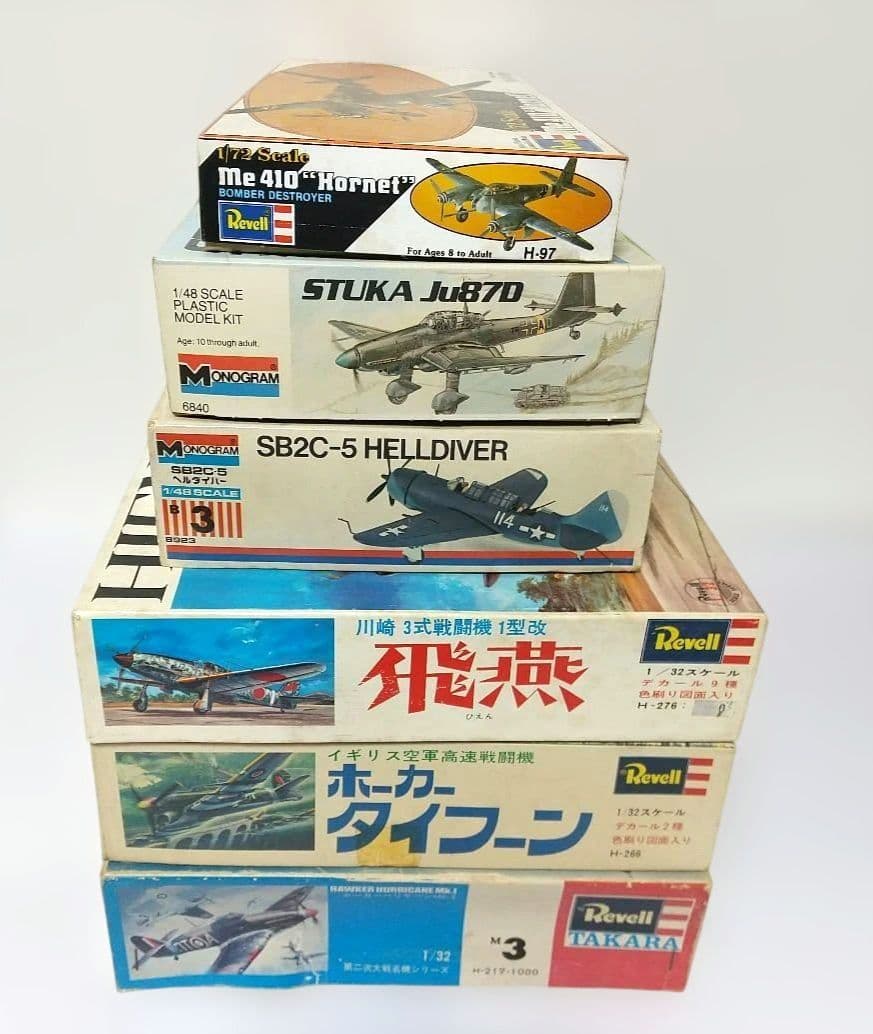 M*n様 Revellなど航空機モデルキット6点セット
