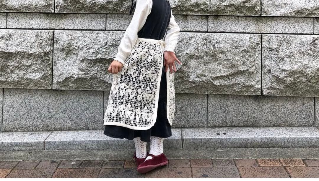 ワンピース LiiLU folk apron 6y