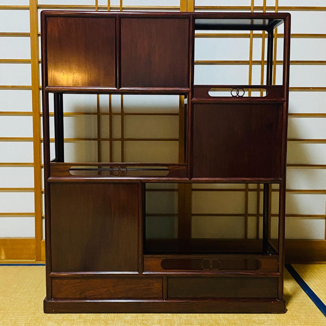茶箪笥 飾り棚 和箪笥 飾り台 茶棚 古道具 古民具 昭和レトロ アンティーク