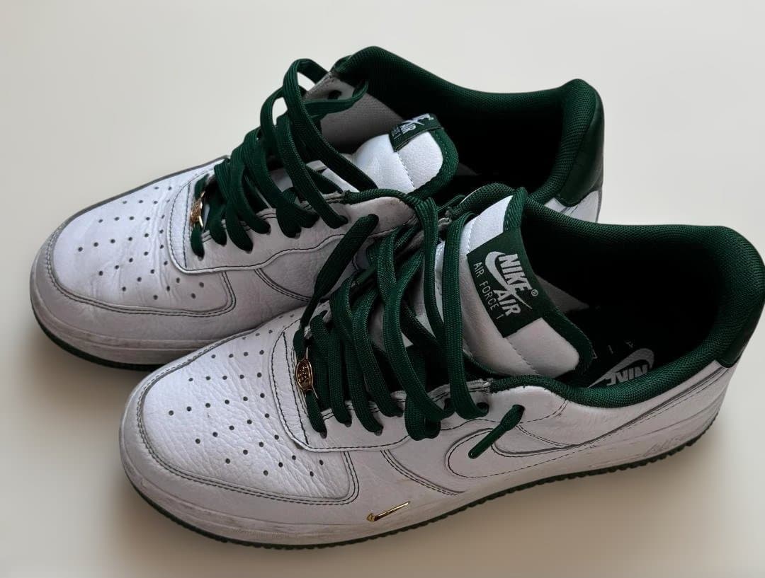 Nike Air Force 1 07ホワイト/グリーン スニーカー 27.5