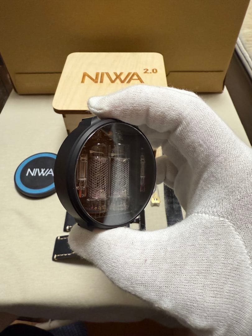 時計 NIWA Nixie watch 2.0
