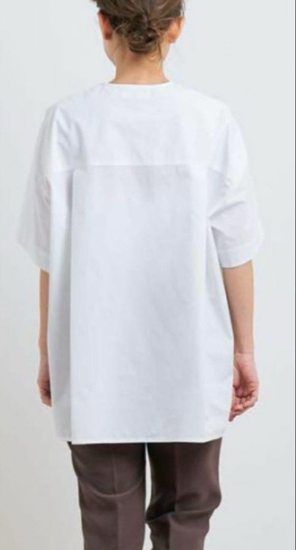 yori スカラップ刺繍サマーシャツ 2022SM 36