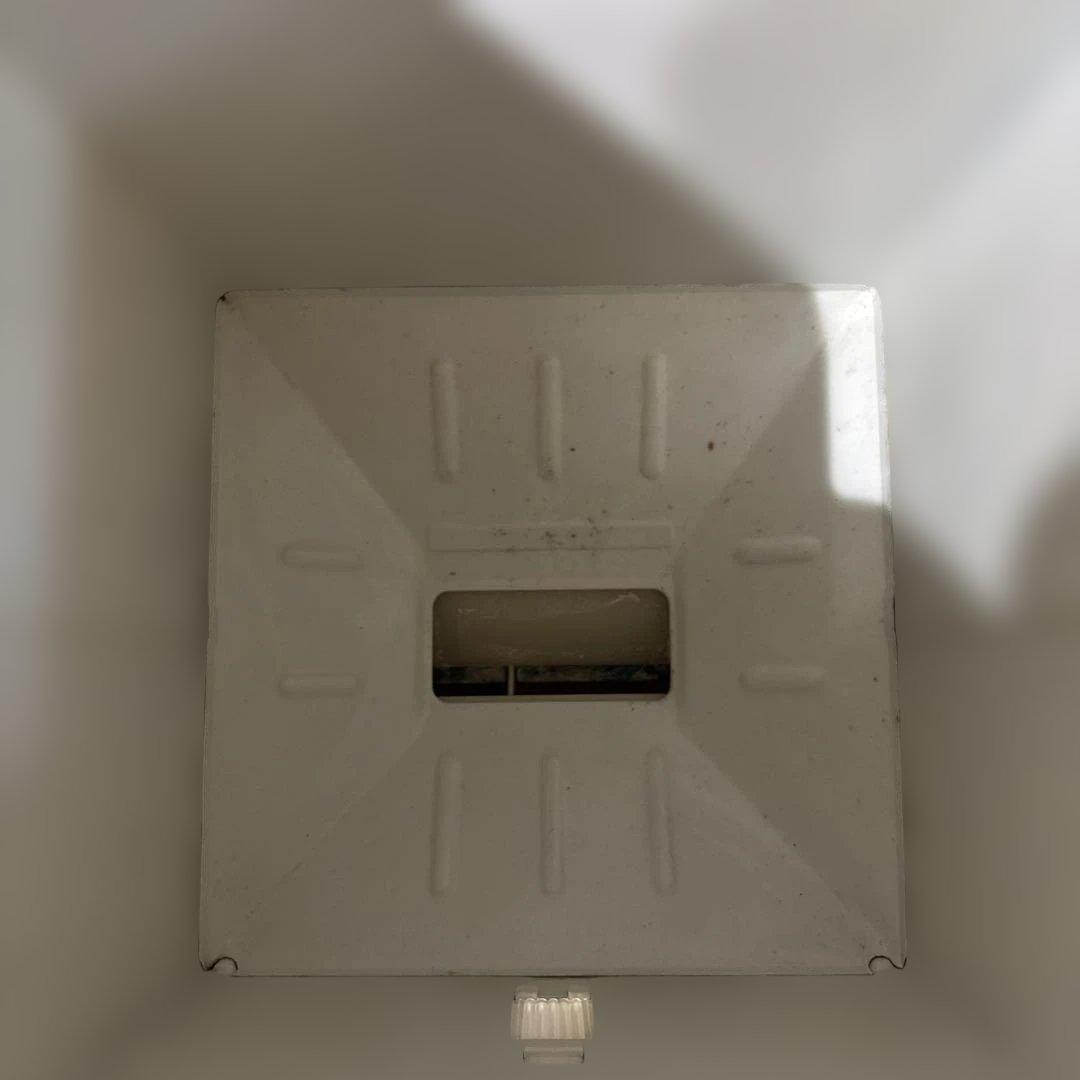 昭和レトロ　ポップ　タイガー　ストライプ　米びつ ライスストッカー