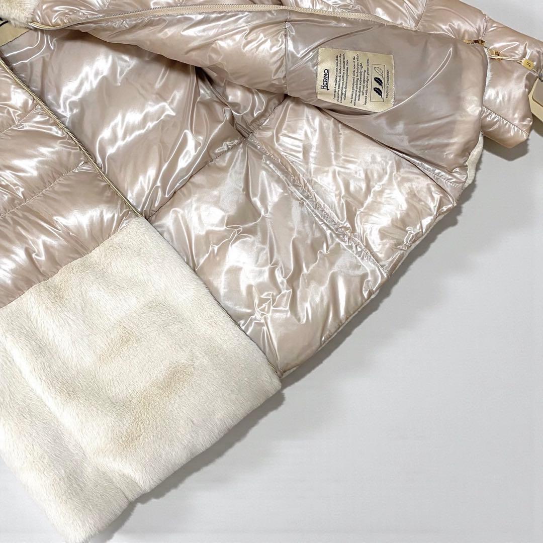 【新品】HERNO ヘルノ エコファー ウルトラライト ダウンジャケット