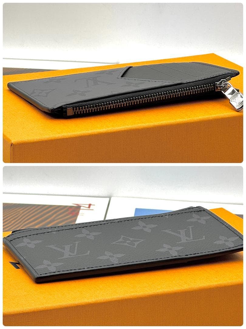 展示品級 ルイヴィトン モノグラム エクリプス カード ホルダー A227