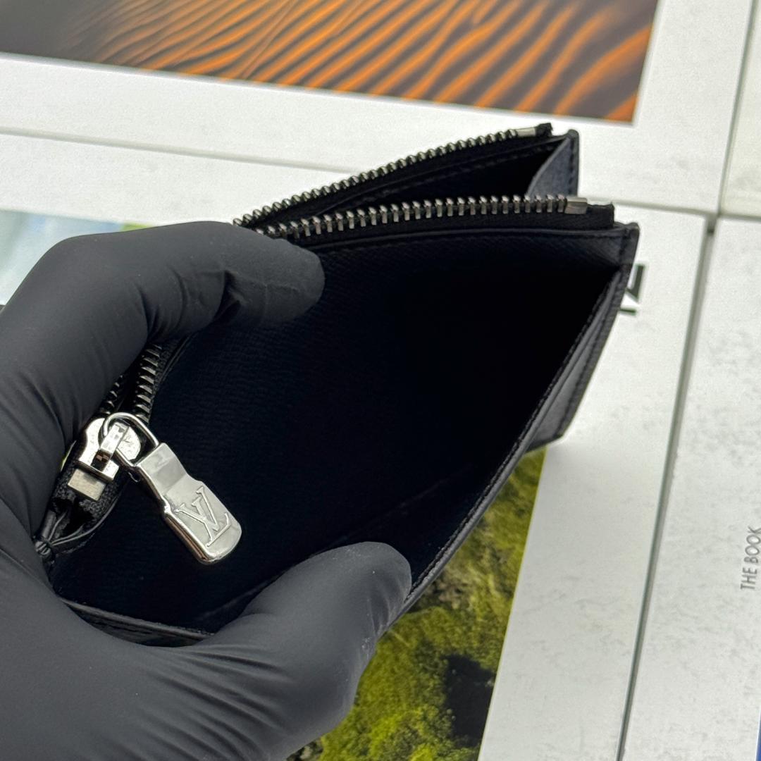 展示品級 ルイヴィトン モノグラム エクリプス カード ホルダー A227