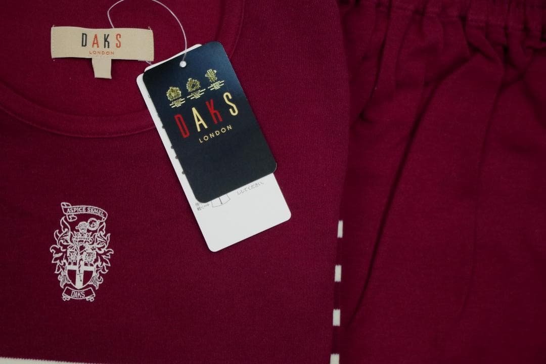 【新品】 ダックス DAKS　女性用スリーシーズンパジャマ（L) №a15