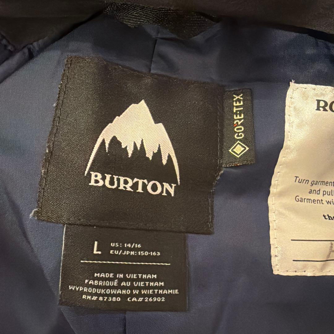 BURTONスノーボードウェアGORE-TEXビブパンツL(150-163cm)