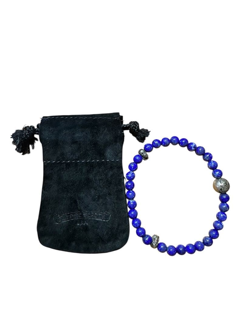 希少クロムハーツChrome heartsビーズブレスレット