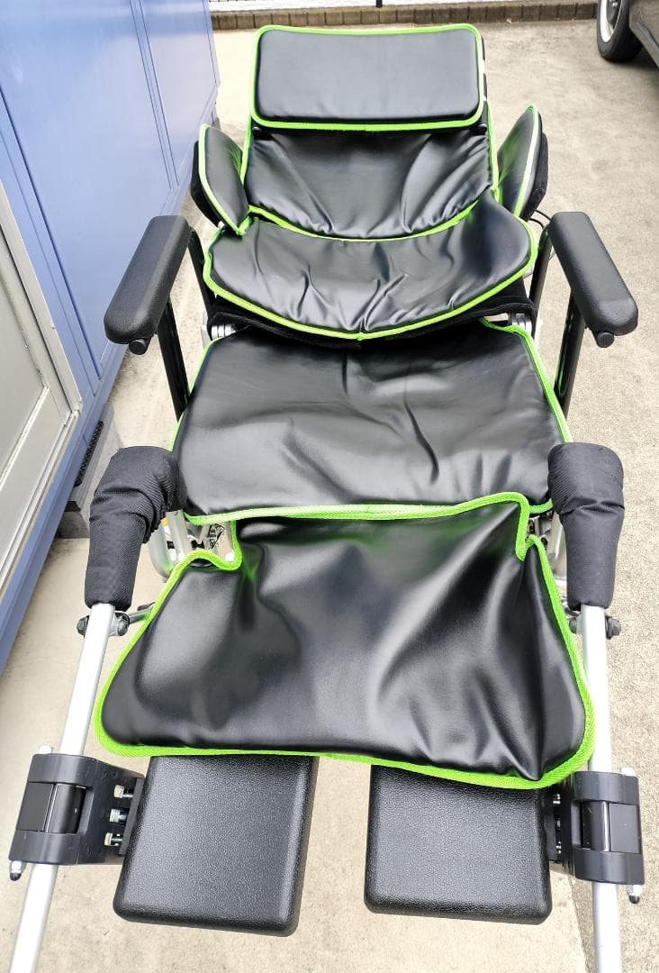 ＭＩＫＩ　リクライニング式車椅子　ネクストローラーＳＰⅡ　中古美品　部品欠品無し