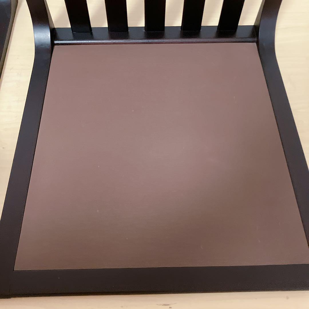 天童木工　Tendo 木製　曲木　座椅子　4脚セット　ローチェア　座敷椅子