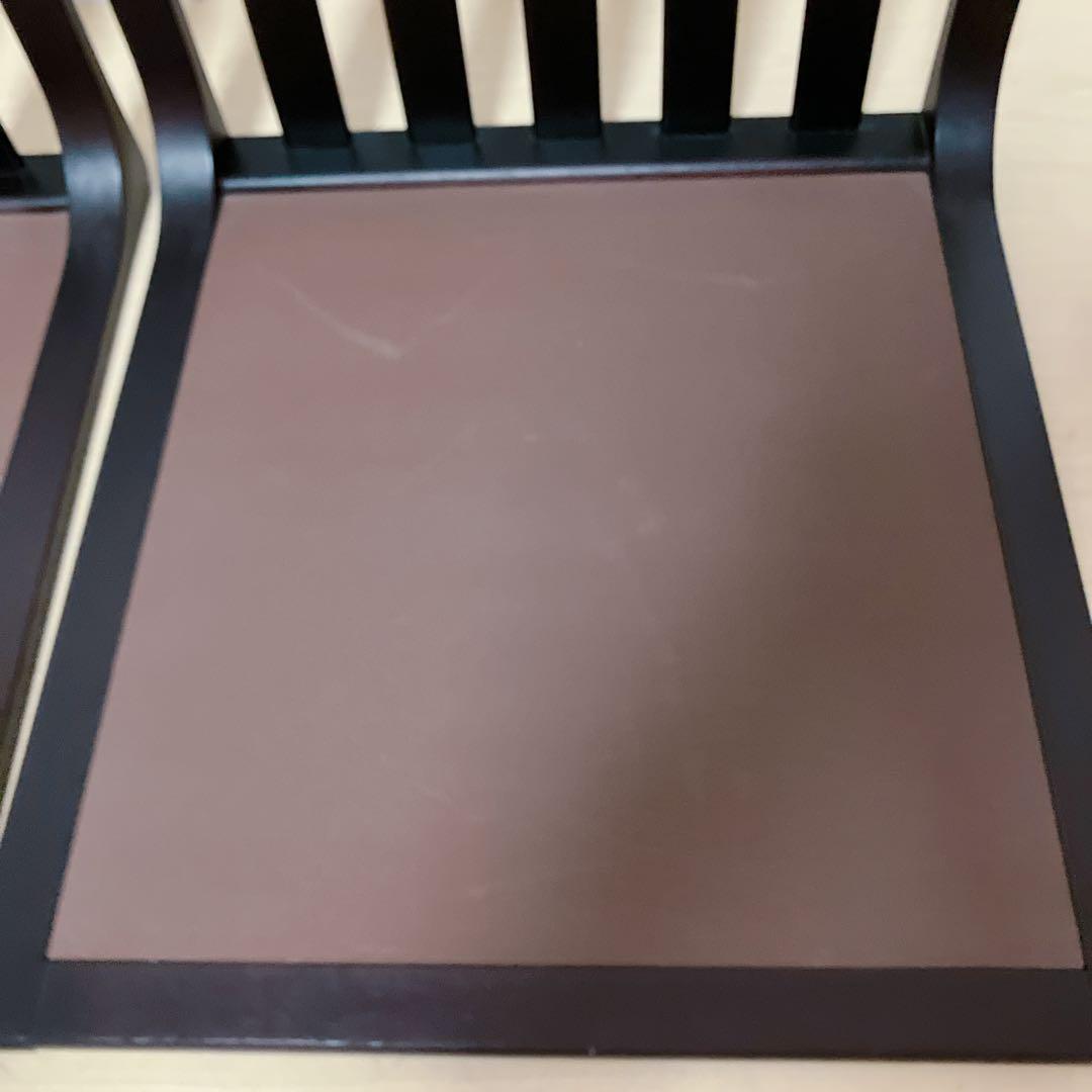 天童木工　Tendo 木製　曲木　座椅子　4脚セット　ローチェア　座敷椅子