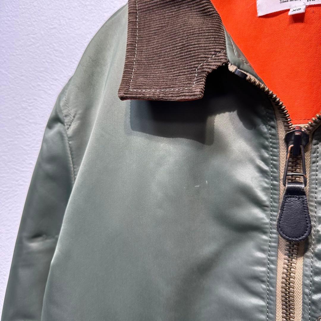 希少 10年製 アイ ジュンヤワタナベ コムデギャルソンマン フライトジャケット