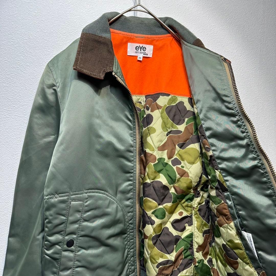 希少 10年製 アイ ジュンヤワタナベ コムデギャルソンマン フライトジャケット