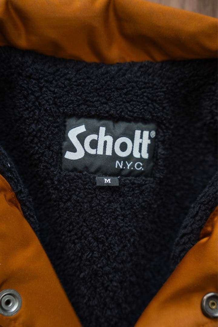 schott ショット 裏ボア　コーチジャケット