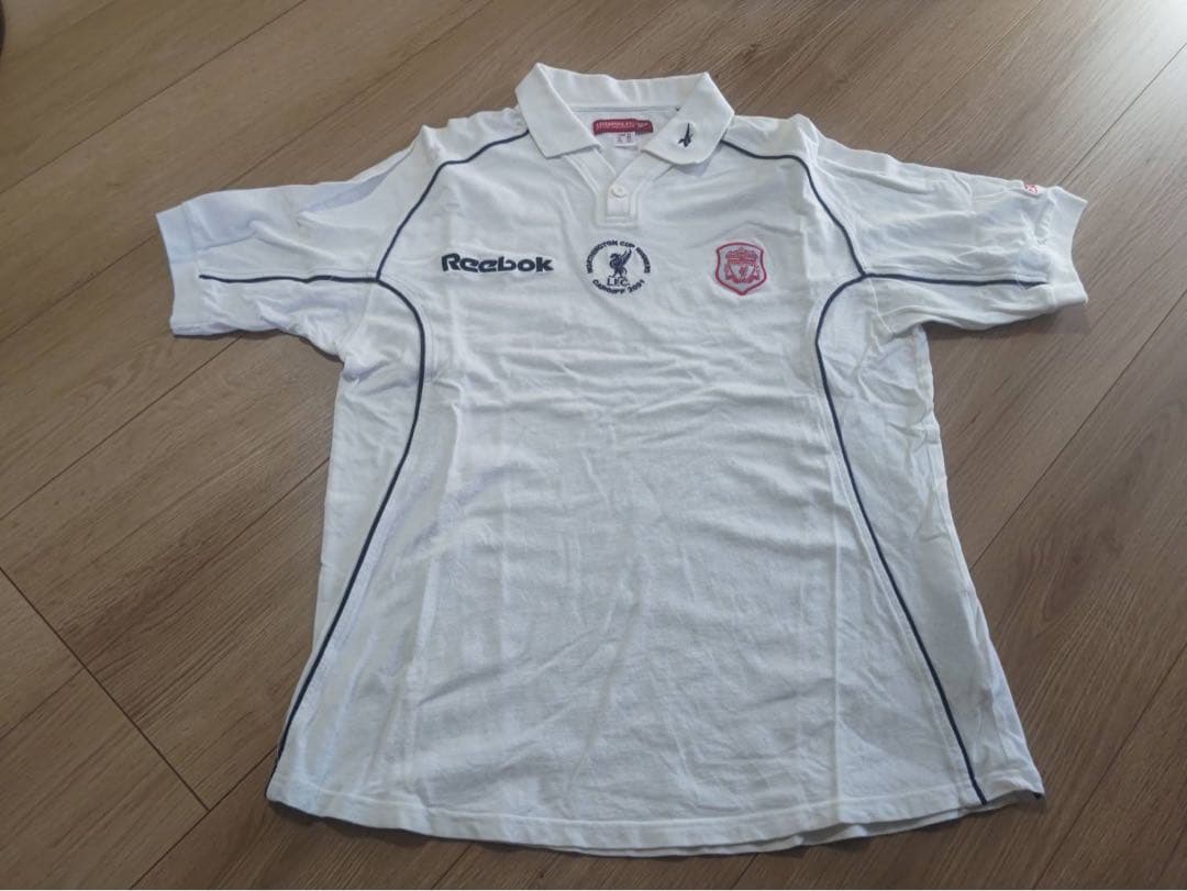 希少！リバプールFC ワージントンカップ記念ポロシャツ Reebok