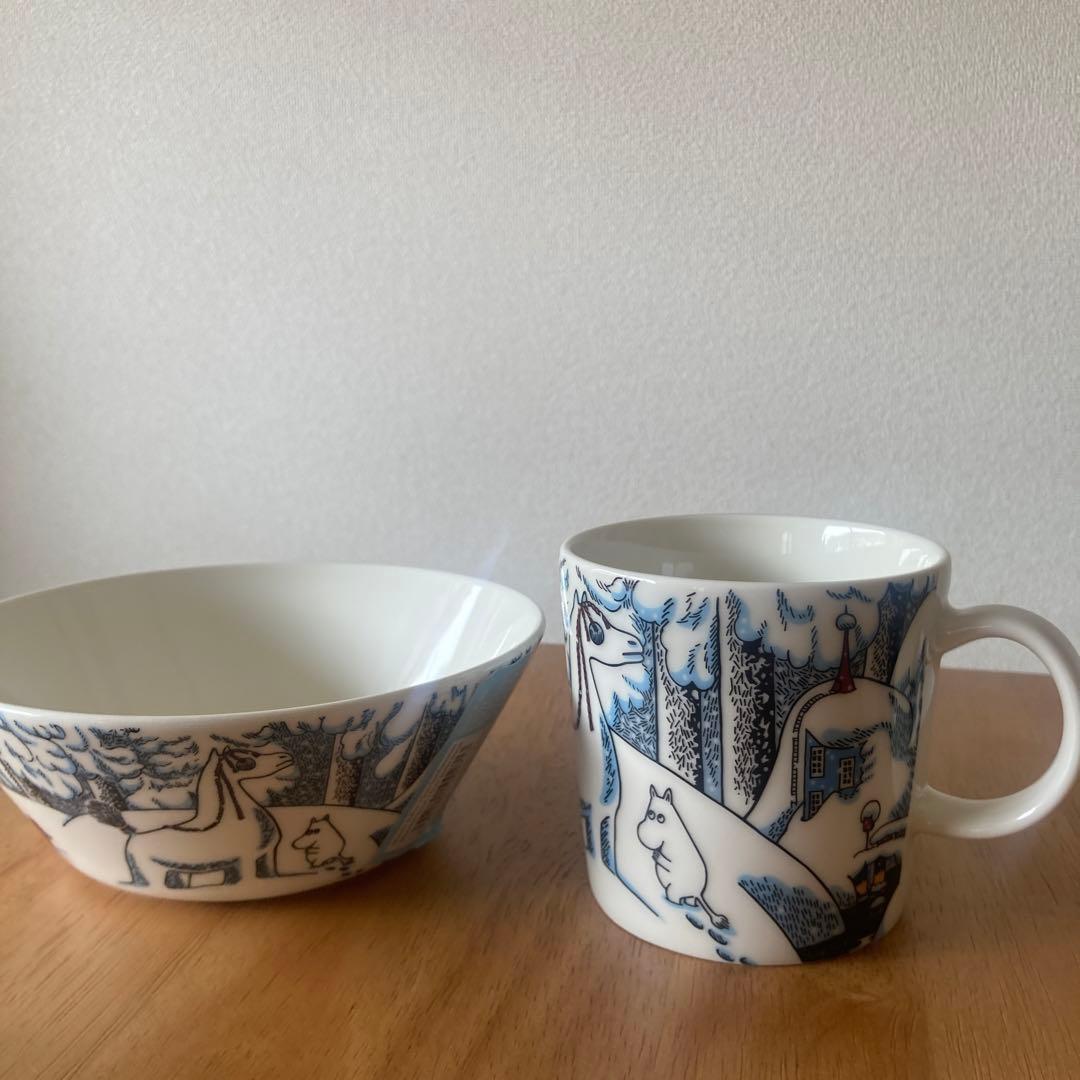 【新品未使用】ムーミンマグカップ アラビア　2016年　冬限定