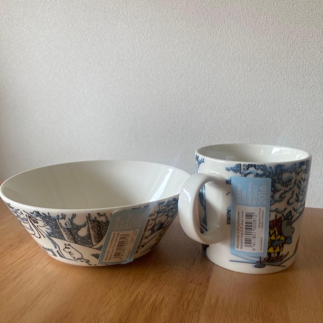 【新品未使用】ムーミンマグカップ アラビア　2016年　冬限定