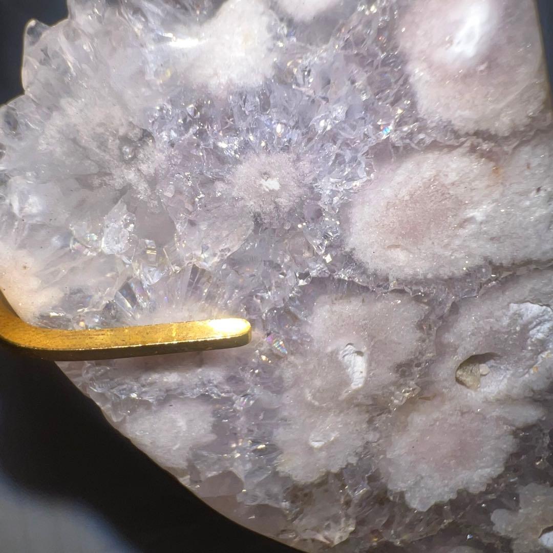 K⭐️月⭐️チェリーブロッサム⭐️ピンクアメジスト⭐️桜瑪瑙⭐️花瑪瑙⭐️フラワーアゲート⭐️