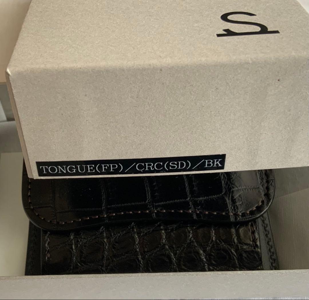 ワイルドスワンズ　タング　クロコダイル／サドル　ブラック